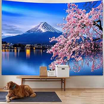 美しい！型絵染『風景画タペストリー』 美しい！型絵染『風景画タペストリー』